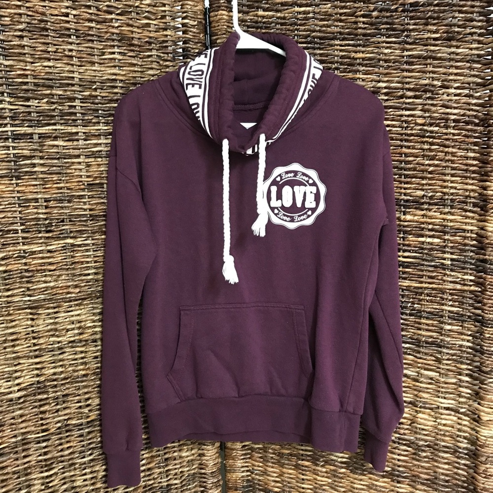 Cowl neck pullover